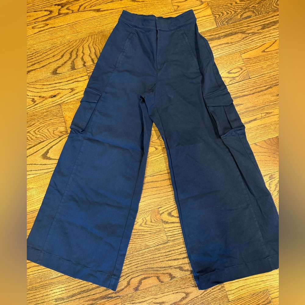 ALO Yoga Blue Wide Leg Pants